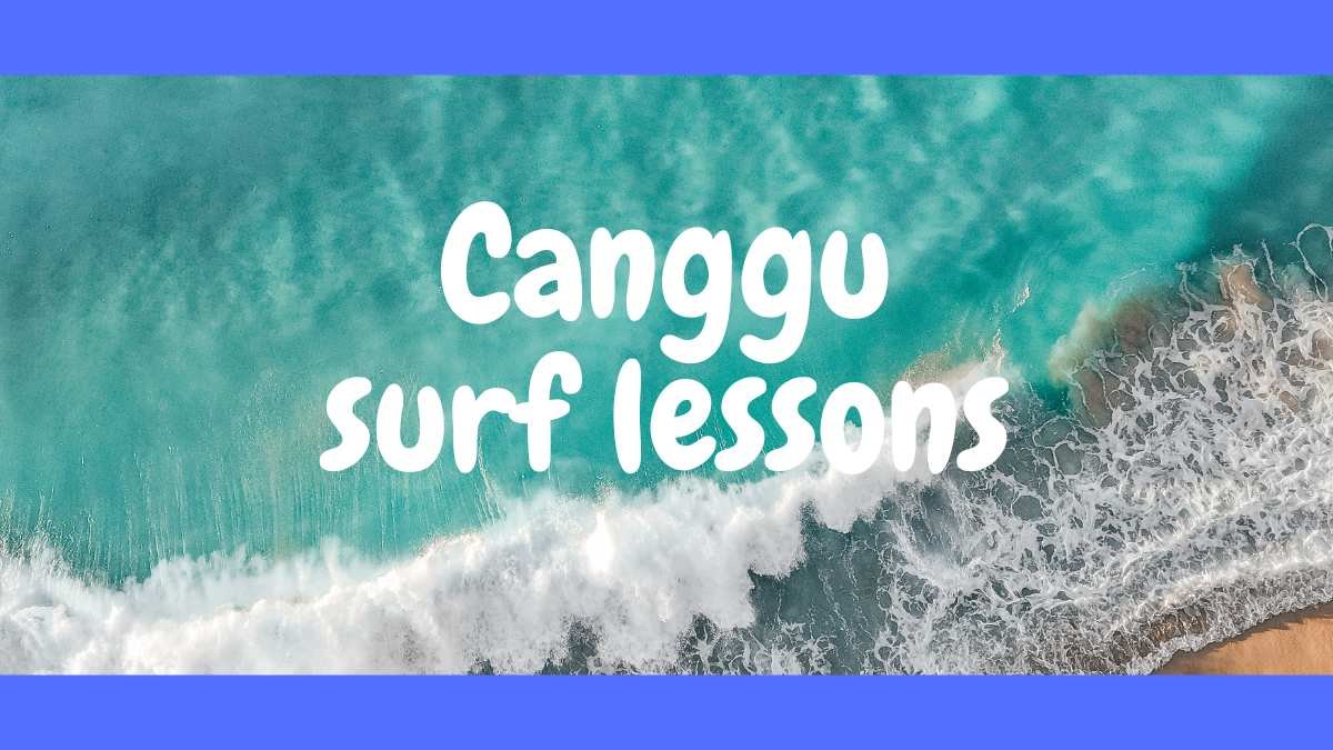 Best Canggu surf Lessons For all Level provided