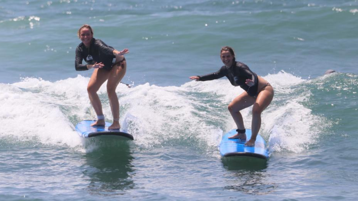 Private surf coaching in canggu