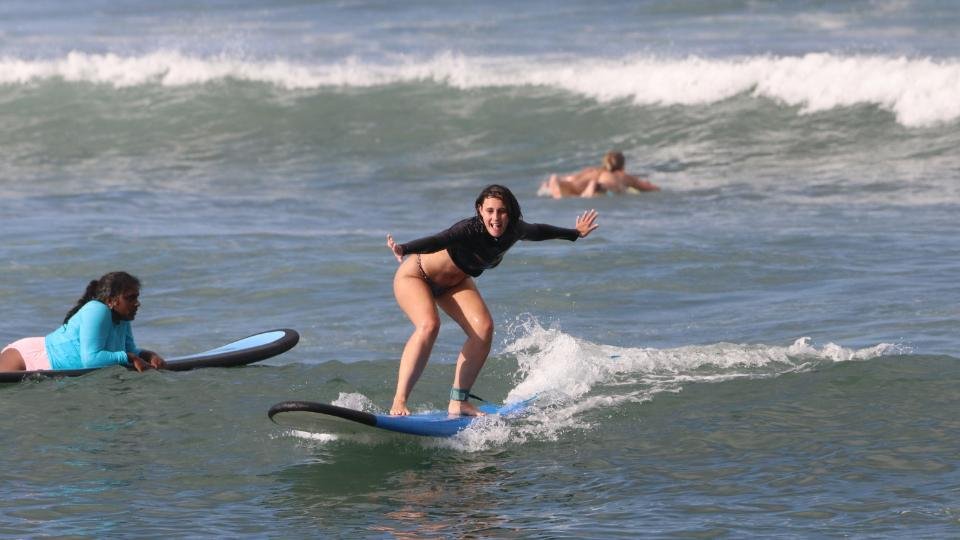 semi private surf lessons in canggu