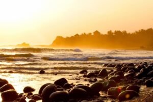 Surfing Bali December