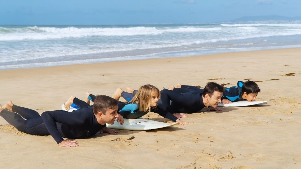 Kids Surfing Learning Activities for Kids in Bali