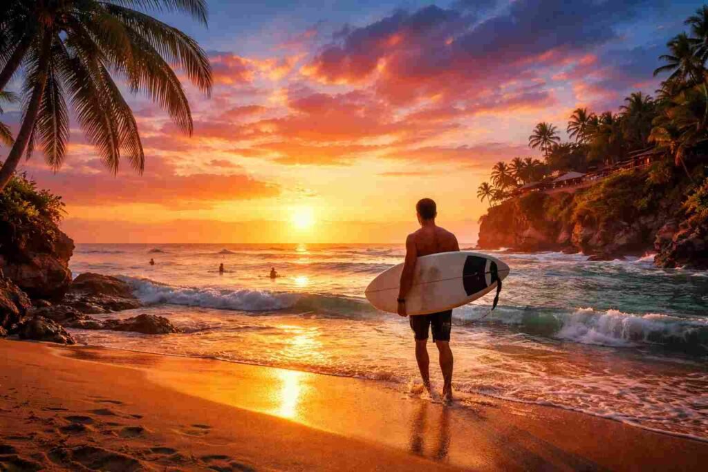 Best Sunset Surf Experiences in Bali