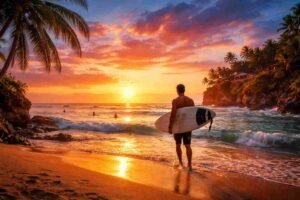 Best Sunset Surf Experiences in Bali