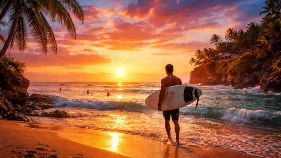 Best Sunset Surf Experiences in Bali