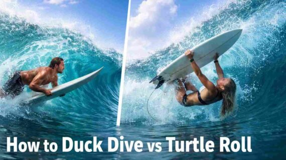 How to Duck Dive vs Turtle Roll