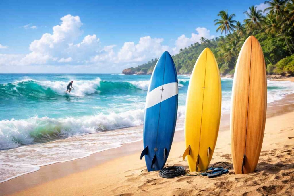 Surfboard Types Explained for Beginners
