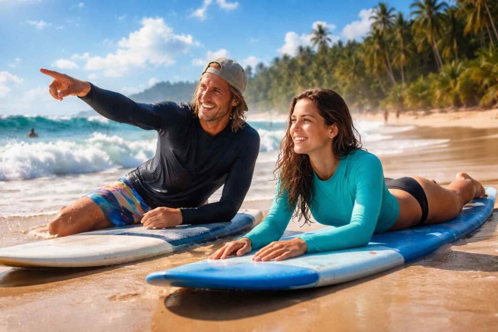 What Happens During Your First Surf Lesson