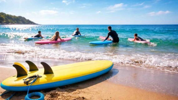 Why Softboards Are Perfect for First Surf Lessons