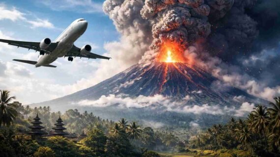 Are flights cancelled as massive volcano erupts in Bali?