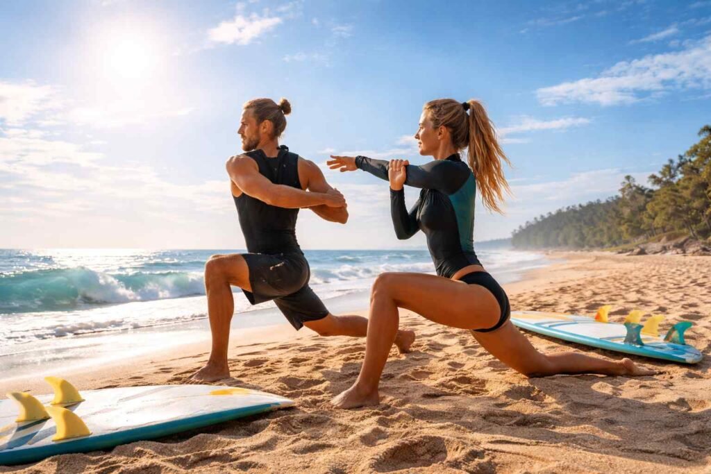Best Warm Up Exercises Before Surfing