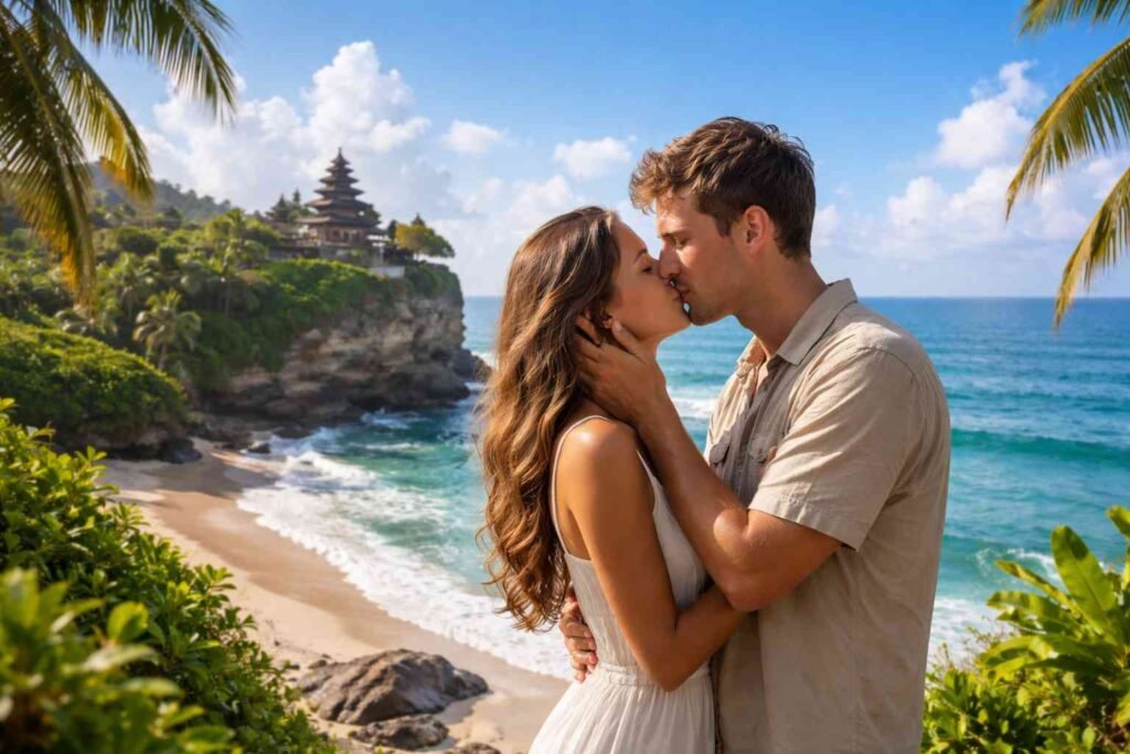 Can I kiss my girlfriend in Bali