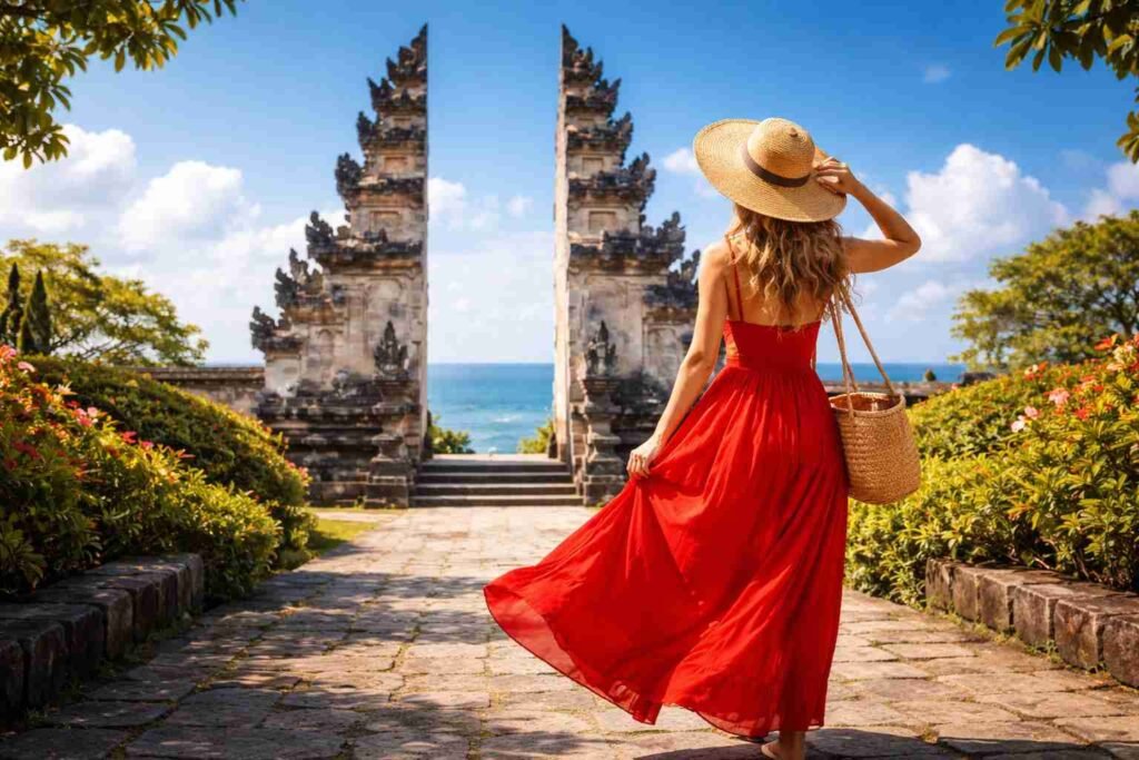 Is it okay to wear red in Bali