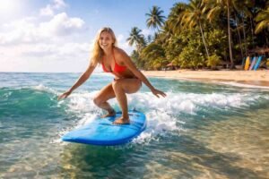 Learn to Surf in Paradise