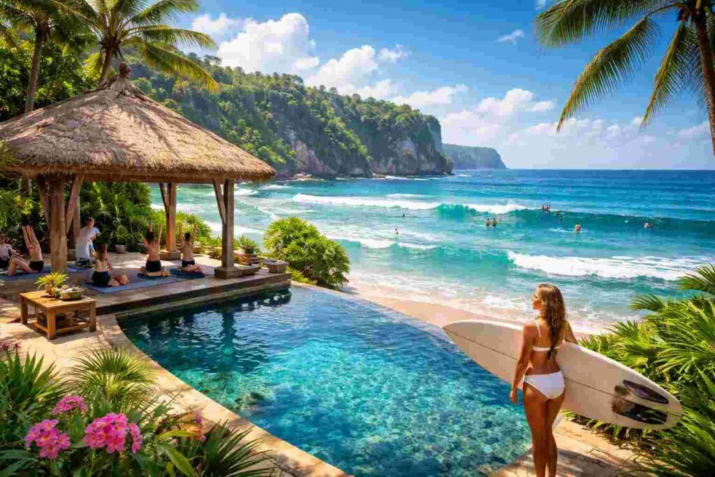 Surf and Wellness Retreats in Bali