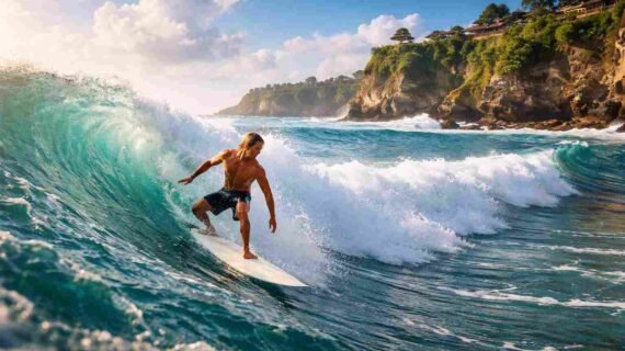 The History of Surfing in Bali