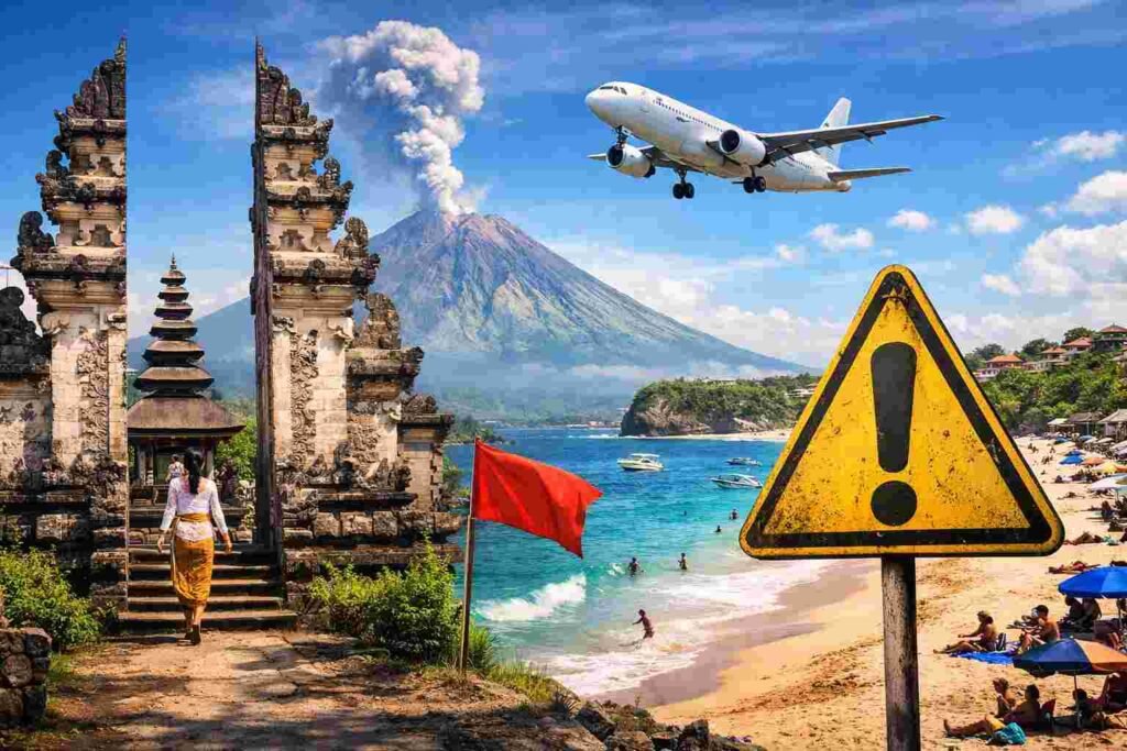 Why are there travel warnings for Bali