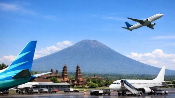Why have Bali flights been cancelled?