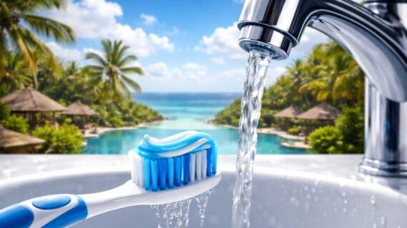 Can you brush your teeth with tap water in Bali?