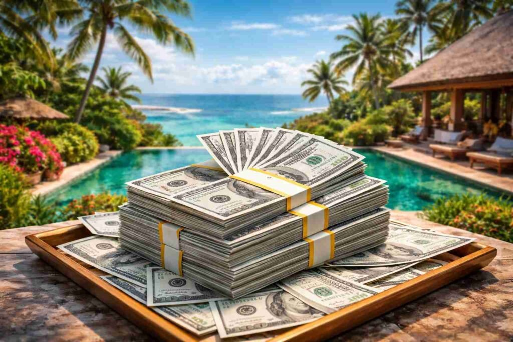 Is $200,000 a good tip in Bali