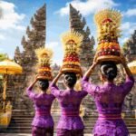 Why do people wear purple in Bali