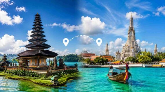 Are Bali and Thailand Close