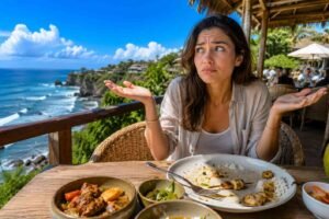 Is it rude to not finish your food in Indonesia