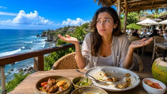 Is it rude to not finish your food in Indonesia?