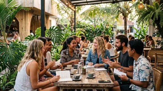How to Join Language Exchange Meetups in Canggu