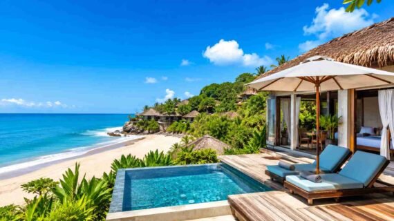 Where can I book affordable beach resort stays in Bali?