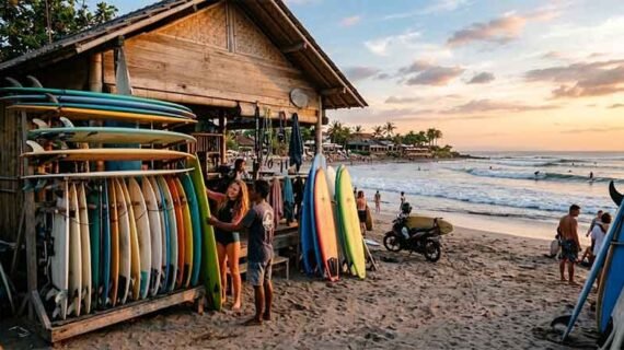Where to Rent Surfboards in Canggu
