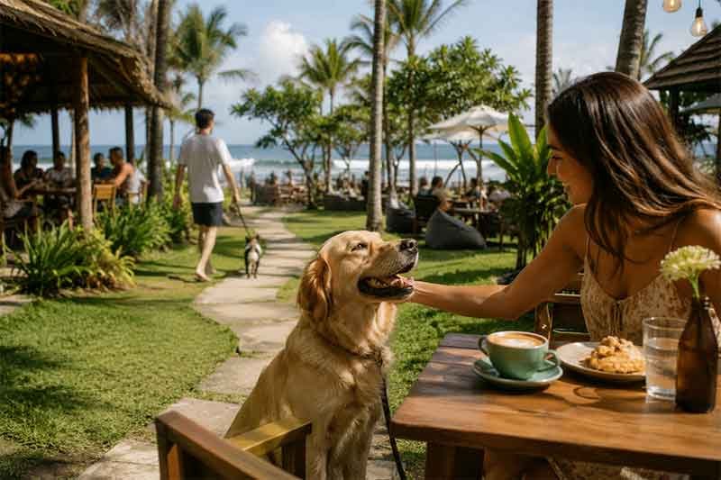 Pet friendly Cafes and Parks in Canggu