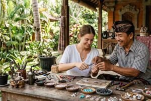 Which Local Businesses Organize Cultural Workshops or Traditional Craft Classes in Canggu
