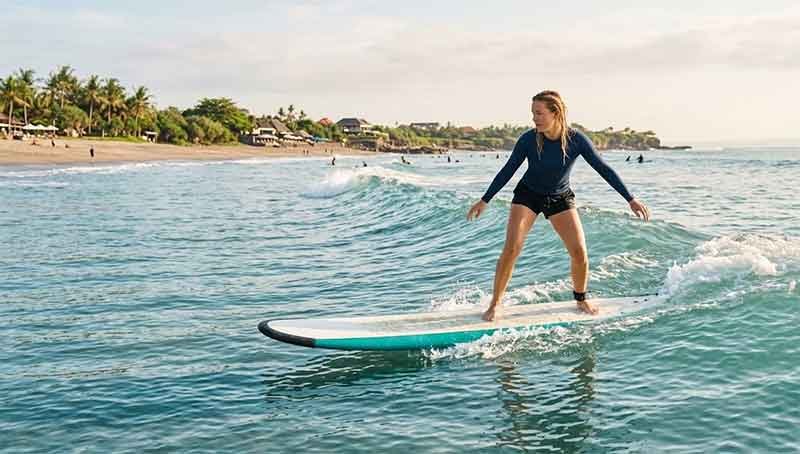 how long should a beginner surf for
